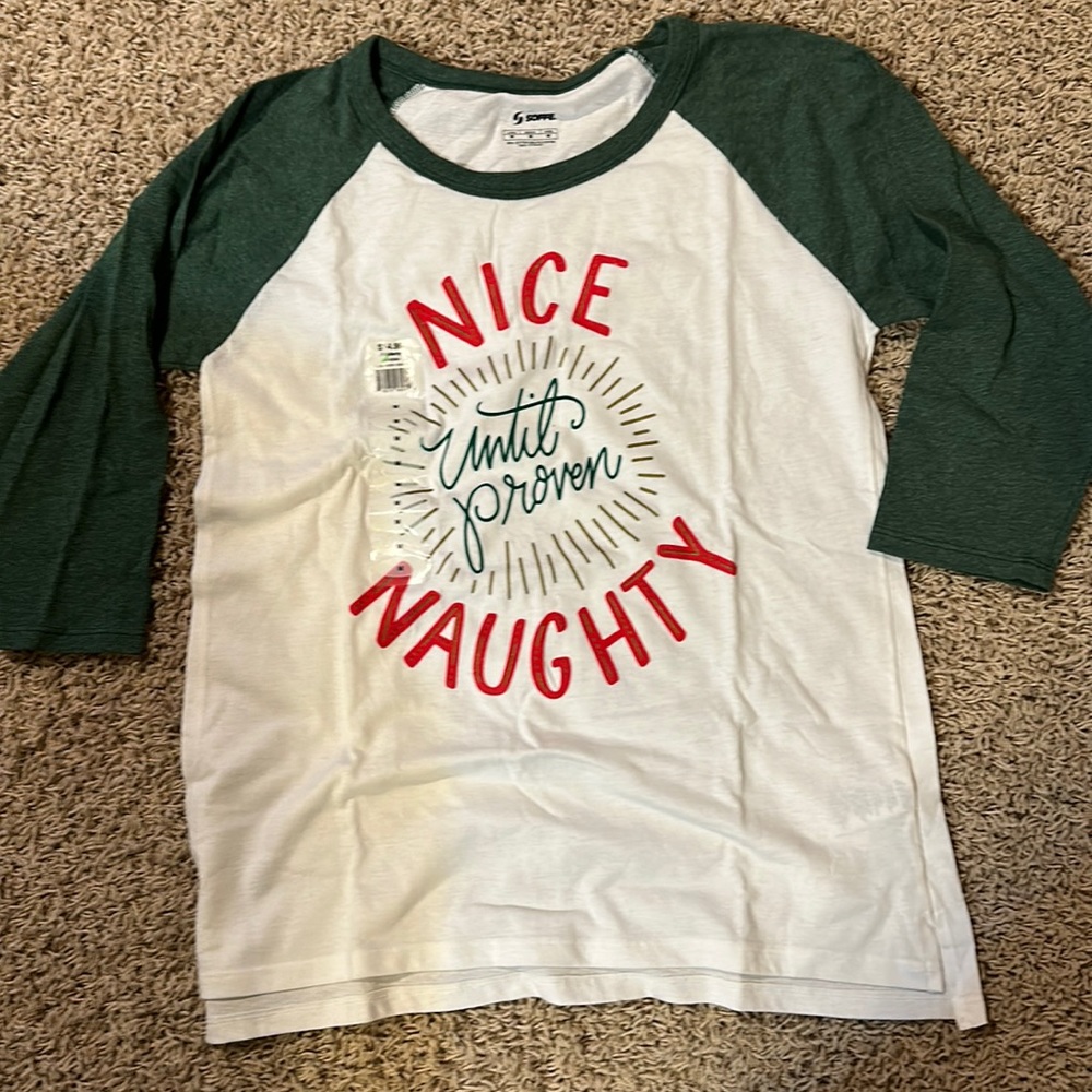 New Soffee Christmas 3/4 T-shirt